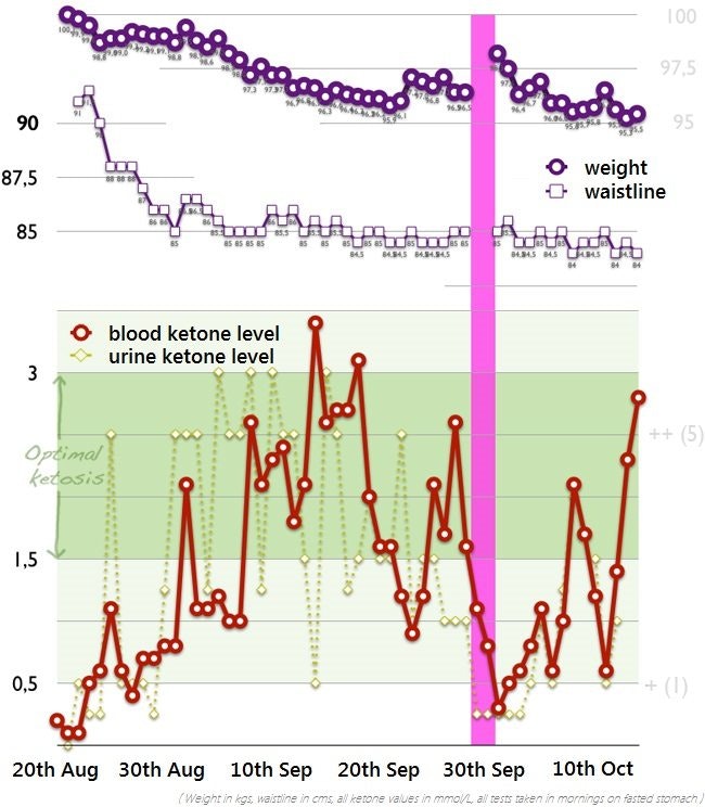 Levels blood keto diet